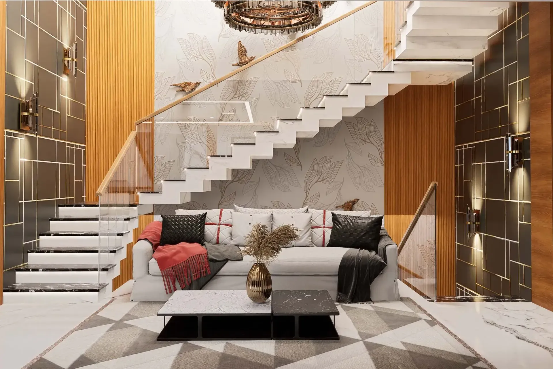 Remesh Residence - Hall View