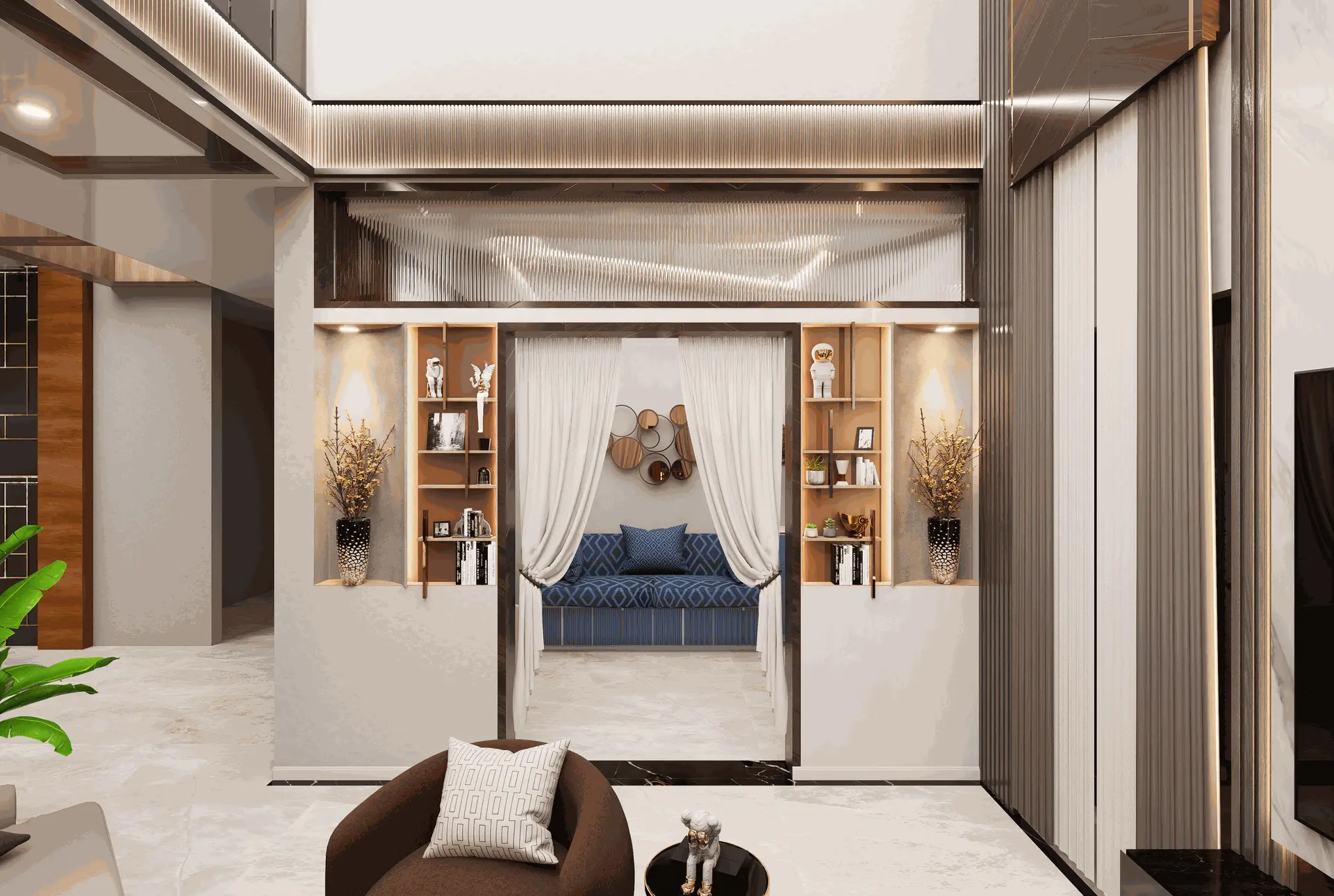 360 web interactive tour - interior scene visualization