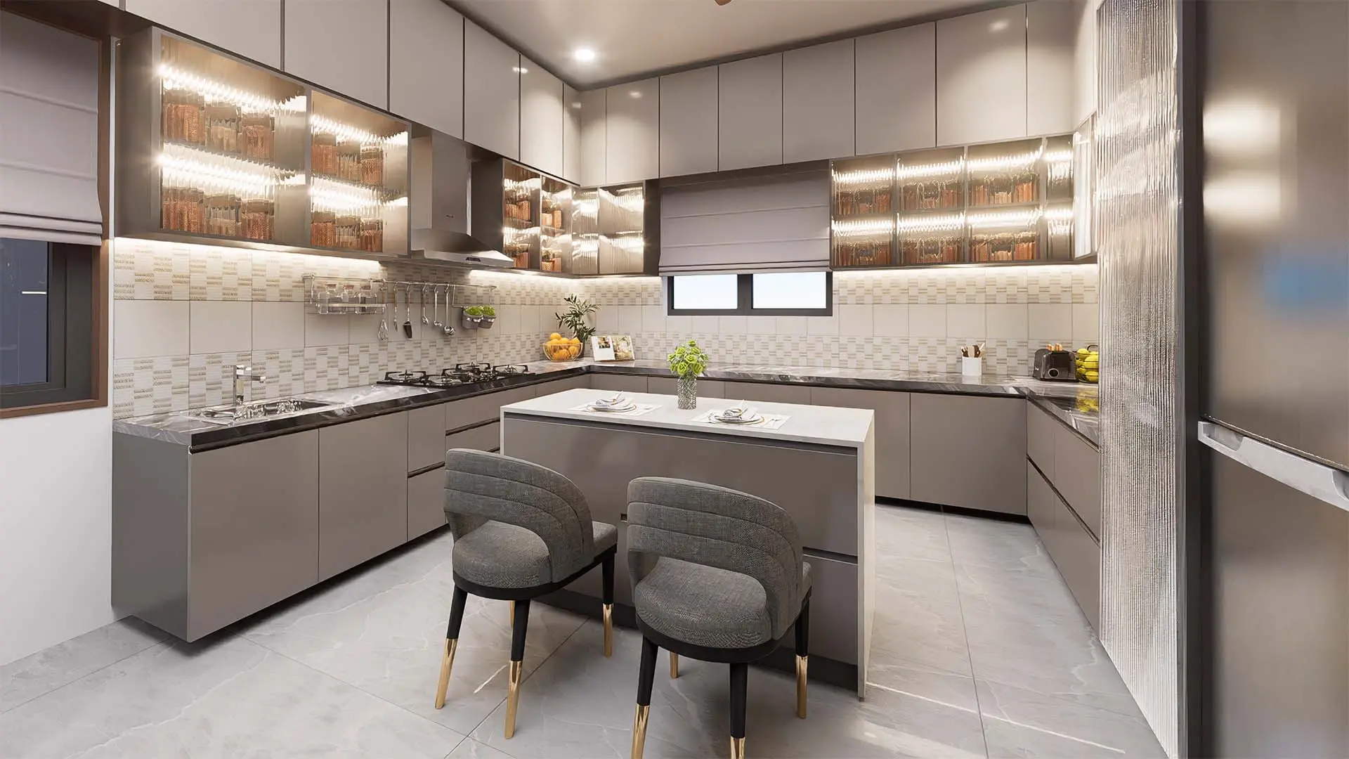 360 web interactive tour - panoramic view control interface