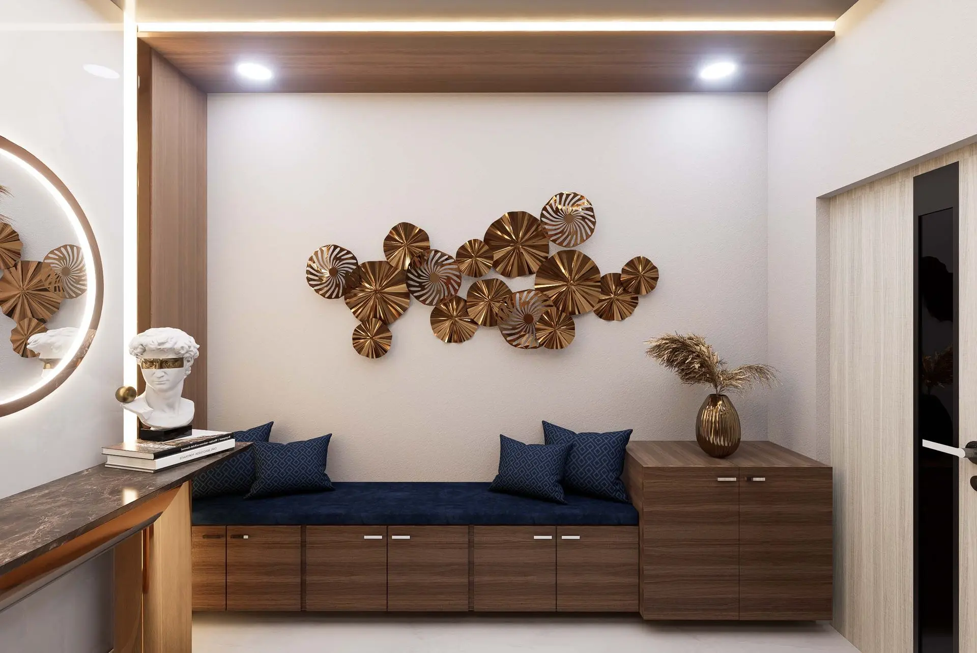 Portfolio image - interior living space visualization