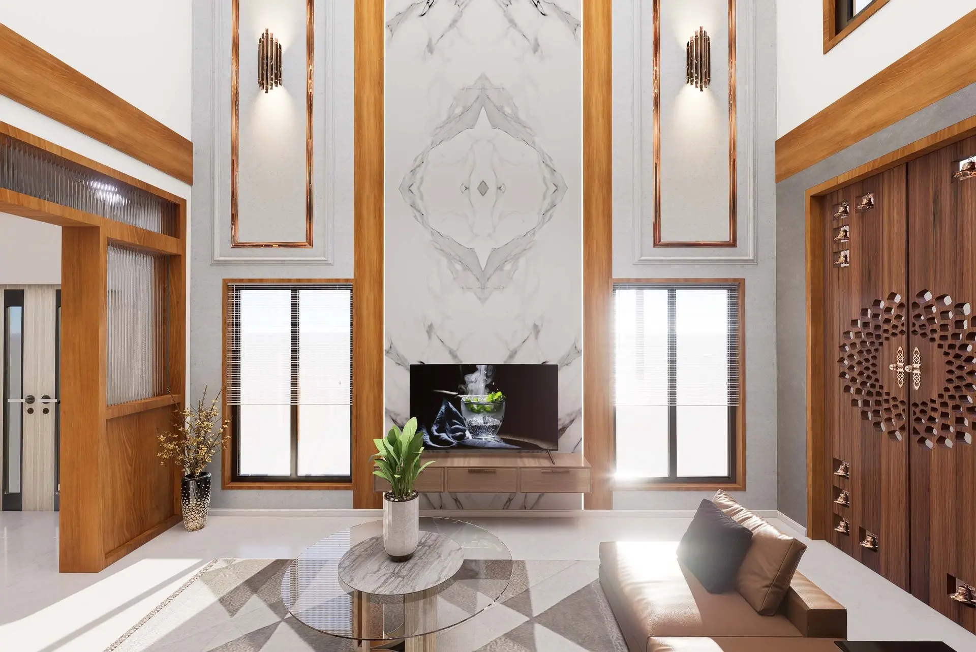 Portfolio image - architectural concept visualization